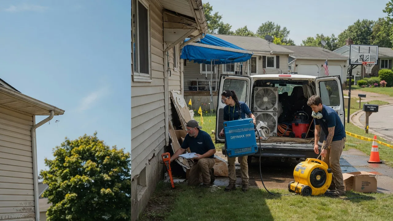 Ceiling Leak Cleanup in Neavitt, MD near me
